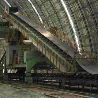 DTC高倾角带式输送机